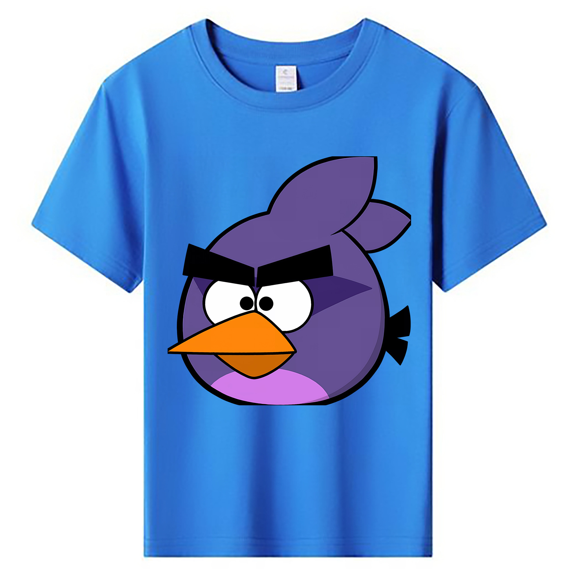 （画像用） Angry Birds アングリーバード 綿100％キッズTシャツ（フロントプリント）